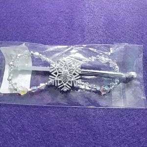 NIP Medium Lilla Rose Snowflake Flexi hairpin